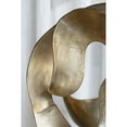 thumbnail image 6 of A&B Home Golden Abstract Aluminum Statue on Base 16.7" x 6.1" x 22.4", 6 of 10
