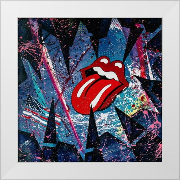 Posoldova, Tereza 12x12 White Modern Wood Framed Museum Art Print Titled - Voulez Vous