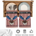 thumbnail image 5 of Independence Day Kitchen Towels Set of 4, Eagle U.S Flag Red Blue Stripes Retro Absorbent Dish Towels for Kitchen, Microfiber Hand Towel, Quick Drying Tea Towel for Cleaning Decorative Dishcloths, 5 of 7