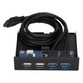 thumbnail image 3 of Panel Frontal De Accionamiento De Disquete De Expansión 2 Puertos Usb 3.0 + 2 Puertos Usb 2.0 Hub Unidad De Disquete De Expansión Panel Frontal Scienceny EL008004-00, 3 of 6
