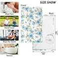thumbnail image 3 of SKYSONIC 16"x28" Face Hand Towel Set, Beautiful Flowers Cotton Washcloths, Quick-Dry Highly Absorbent Bath Towels 2 PCS for Bathroom Ktichen Travel SPA Gym, 3 of 7