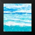 thumbnail image 2 of Borges, Victoria 15x15 Black Modern Framed Museum Art Print Titled - Cerulean Sea II, 2 of 5