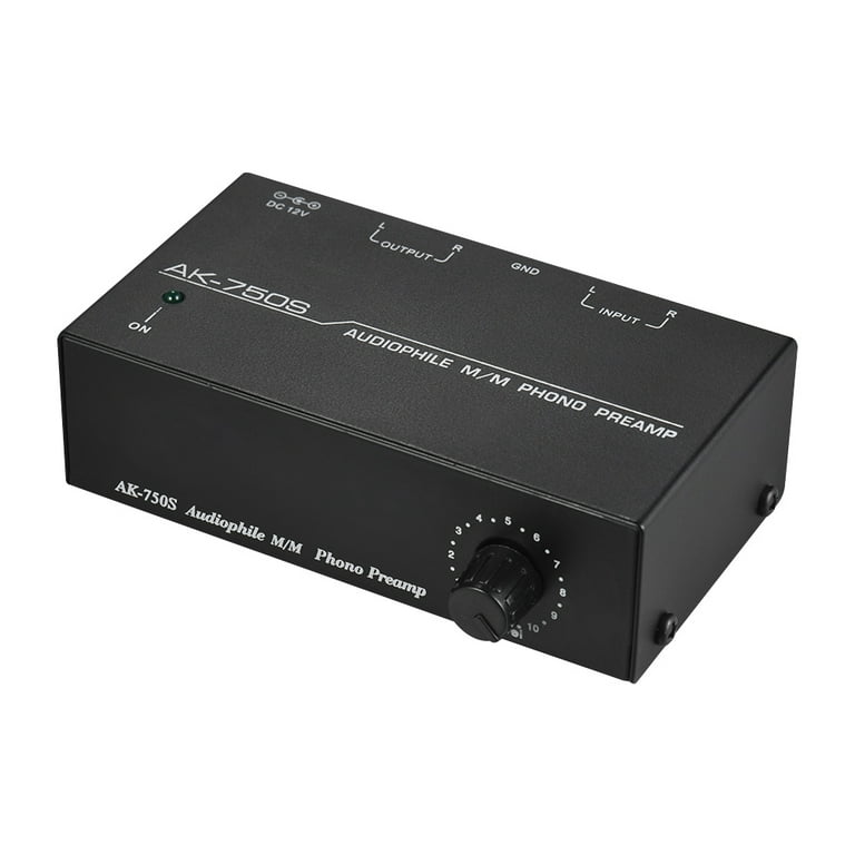 Comprar Preamplificador Audiophile M/M Phono Preamp con controles de nivel  Interfaces de entrada y salida RCA