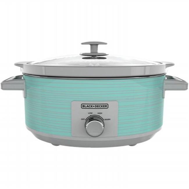 Slow Cooker, 7 Quart Teal wave Walmart Canada