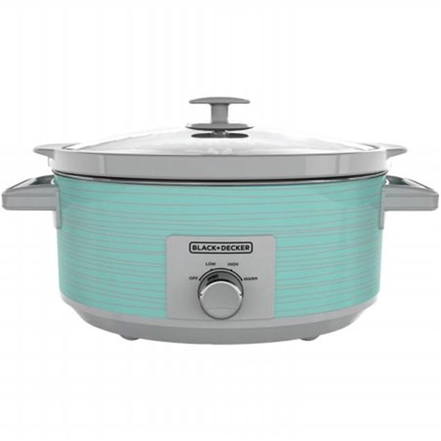 Cuiseur Lent&44; 7 Quart - Vague de Sarcelle
