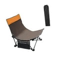 thumbnail image 4 of Silla de campamento Taburete con respaldo Chaise Longue Sillón para conciertos de picnic en Café, 4 of 8