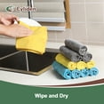 thumbnail image 5 of Eyliden Microfiber Cleaning Cloths Pads, Absorbent, Streak Free, Reusable and Washable, 30 Count, 3 Pack, 5 of 7