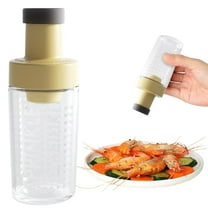 Food Storage Bags Glass Sugar Dispenser With Pour Spout Automeasure Sugar Container 8.8Oz Sugar Shaker Dispenser Metering Sugar Bowl Coffee Bar Accessories For Coffee Tea And Baking,Yellow Kitchen F