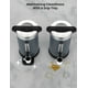 thumbnail image 3 of Garvee Cafetera Comercial de 120 Tazas, 18 L/4,8 Galones, Dispensador de Agua Caliente, Gris, 3 of 6