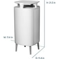thumbnail image 2 of BLUEAIR DustMagnet 5410i Smart Auto TableTop HEPASilent Air Purifier for Large Room up to 1713sqft, Removes Dust Smoke Pollen Allergen Pet Odor Virus Bacteria, Google/Alexa Voice Control, Wifi, White, 2 of 7