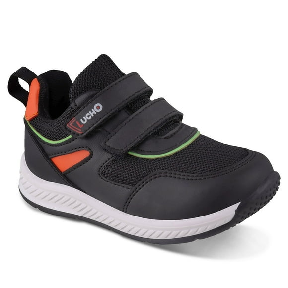 Tenis para Bebe Niño marca Lucho Mod. 2094 abrochado con velcro