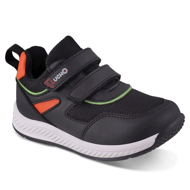 Tenis para Bebe Niño marca Lucho Mod. 2094 abrochado con velcro