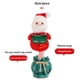 thumbnail image 5 of Adornos navideños Muñeco de Papá Noel que canta, habla y baila Juguetes navideños Muñeco de Papá Noel Regalo navideño Adecuado para interiores y exteriores Juguetes navideños Muñeca eléctrica, 5 of 6