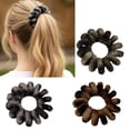 thumbnail image 3 of Soft Plush Aniaml Hair Tie Telephone Cord Stretchy Headdress Damage Proof Hair Accessories For Women And Teens, 3 of 12
