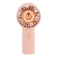 thumbnail image 1 of Up to 65% off Turbo Handheld Fan USB Leafless Small Fan Rechargeable Portable Student Pocket Fan, 1 of 1