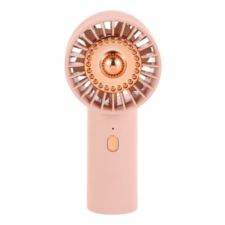 

Turbo Handheld Portable Stroller Fan Fan Stroller Fans USB Leafless Hand Fan Stroller Fan Small Fan Car Air Conditioner Rechargeable Air Conditioner for Car Clip Fan Portable Student Pocket Fan