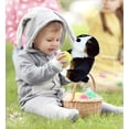 thumbnail image 6 of DolliBu Super Soft Bernese Mountain Dog with Yellow Easter Egg Plush - Perfect Dog Stuffed Animals for Easter Basket, Cute Easter Egg Stuffed Animal Spring Toys for Girls, Boys, and Babies - 8 Inches, 6 of 6