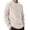 White, variant on Mens Loose Fit Knit Sweater Long Sleeve Casual Pullover Sweater for Fall Winter Outdoor Daily Wear Warm Soft Knitwear with Classic Style