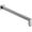 Silver, variant on Riobel 547 20" Wall Mounted Shower Arm And Flange - Nickel