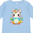 thumbnail image 4 of Inktastic Girl Dragon Girls Long Sleeve Toddler T-Shirt, 4 of 5