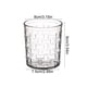 thumbnail image 3 of Vaso de plástico transparente para enjuague bucal | Vaso de bebida grueso de boca ancha y grado alimentario | Estilo de ratán multiusos | Duradero, fácil de limpiar | 9x8x7,5cm | 1 pieza, 3 of 6