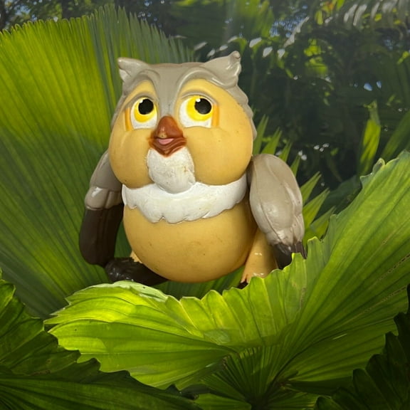 CAKE TOPPER Disney Bambi Yellow Owl Figure Easter 2" Pvc Figure Figurine NEW