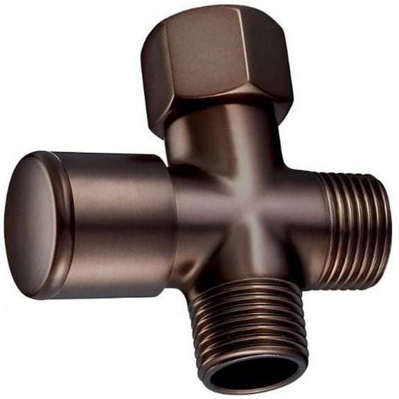 Westbrass R348-12 0.5 in. IPS Diverter Valve for Shower Arm, Oil Rubbed Bronze