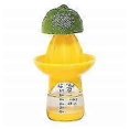 thumbnail image 2 of Outil de presse-agrumes de cuisine, presse-agrumes et alsoir pour citron et citron vert, jaune, plastique, 2 of 5