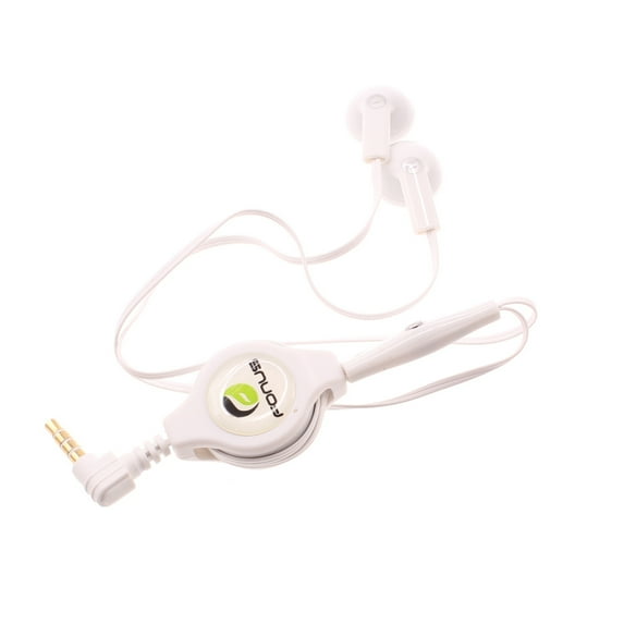 Headphones Retractable Earphones for Google Pixel 5a 5G Phone - Hands-free Headset Handsfree Earbuds Earpieces Microphone N8P