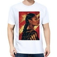 thumbnail image 3 of Oversize Blouse For WomenAfrican Girls Loose Fit Summer Casual Tees -XL, 3 of 5