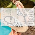 thumbnail image 3 of Samdudou Flat Sandals for Women Open Toe Slingback Slip On Shoes Elegant Faux Pearl Embellished Elastic Ankle Strap Bohemian Summer Vacation Seaside Footwear, 3 of 6