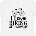thumbnail image 4 of Inktastic Biking with Mommy Bicycle Boys or Girls Toddler T-Shirt, 4 of 5