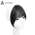 thumbnail image 4 of Fake Invisible Synthetic Bangs Front Fringes Clip In Hair Pieces Air Bangs Fiber Good Hair Styling Accessories Hairpieces, 4 of 9