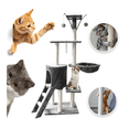 thumbnail image 2 of Torre Rascador para Gatos Lab.G, Gris, 2 of 5
