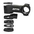 thumbnail image 2 of Bike Handlebar Riser Black Black Sturdy Fácil de instalar el vástago para bicicletas para bicicleta 318cmx8cm, 2 of 8
