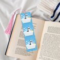 thumbnail image 4 of Kdxio Collie in Bathtub Print Metal Tassel Bookmarks,Perfect Gift for Art Lovers and Bookworms Metal Bookmarks for Women, 4 of 8