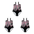 thumbnail image 1 of Wosthever Últimas declaraciones de moda - Oferta Los mejores trajes de baño para mujeres Traje de baño modesto de poliéster ligero Traje de Type1 NO1, 1 of 6