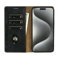 thumbnail image 5 of Allytechgroup Compatible with iPhone XS Max Wallet Case, PU Leather Flip Case with Card Holders RFID Blocking Shockproof Protective Phone Cover for Women Men, Black, 5 of 7