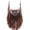 Brown, variant on Women’s Fringe Leather Shoulder Bag with Tassel Crossbody Purse