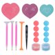 thumbnail image 1 of Bandeja De Clasificación De Cuentas, Tienda Fácil Multifuncional 4 Pinceles Diferentes Kit De Herramientas De Pintura De Diamantes De Imitación Para Manicura Para Salón De ANGGREK Otros, 1 of 8