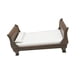 thumbnail image 1 of Accesorio para muebles de casa de muñecas, cama en miniatura a escala 1/12, modelo exquisito artesanal, muebles de madera Vintage, decoración para, 1 of 9