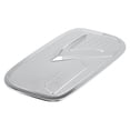 thumbnail image 1 of Tapa de la puerta del tanque de combustible para Volvo XC40 2019-2025, cubierta del tapón de combustible, tipo adhesivo, tono plateado de cromo, ABS, 1 of 6