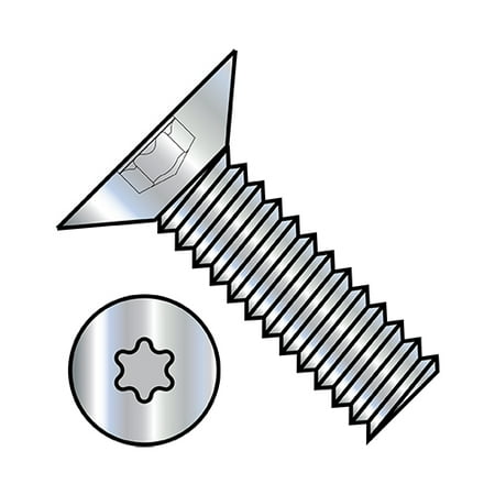 

4-40X5/16 6 Lobe Flat 100 Degree Machine Screw Fully Threaded Zinc (Pack Qty 10 000) BC-0405MT1
