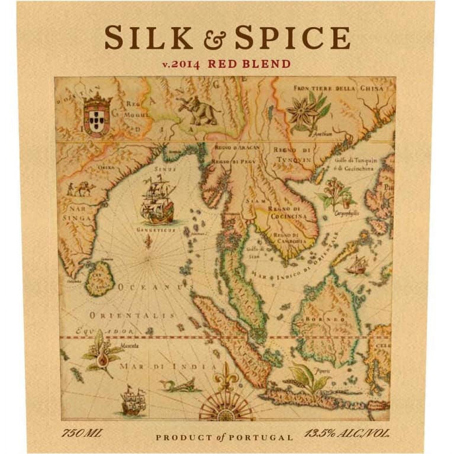 Silk & Spice Red Blend Portugal, 750 ml Bottle, 14% ABV