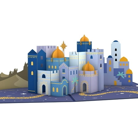 Lovepop Bethlehem Pop Up Card - Greeting Card, 3D Card, Christmas Cards, Holiday Card, Xmas Card