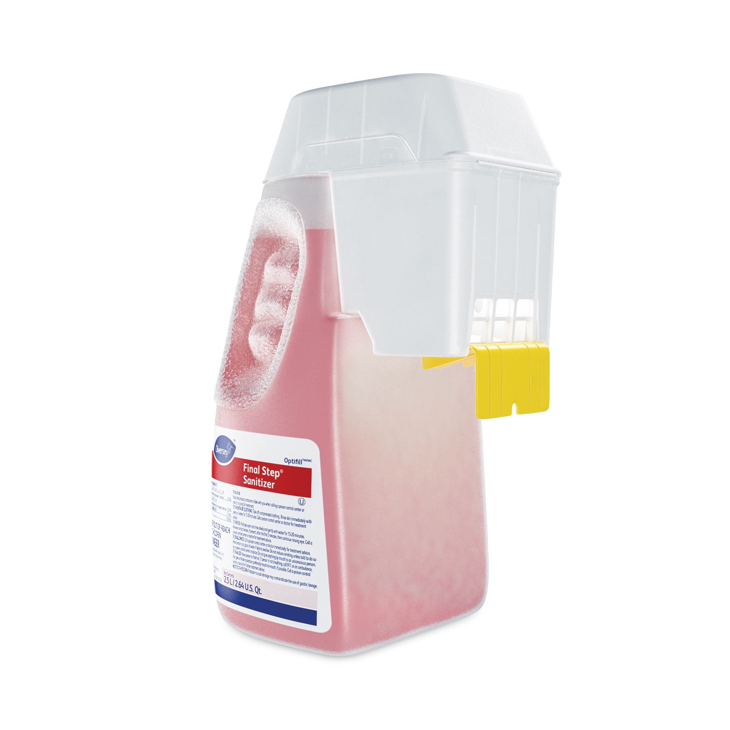 Diversey Final Step Sanitizer, Liquid, 2.5 L Spray Bottle (101105267)
