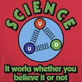 thumbnail image 3 of CafePress - Science It Works Whether You Believe Dark T Shirt - Men's Classic Graphic Cotton T-Shirt, 3 of 4