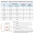thumbnail image 4 of BASSDASH Men’s Fishing Fleece Hoodie with Neck Gaiter Water Resistant Performance Hunting Sweatshirt FS18M, 4 of 8