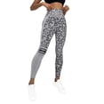 thumbnail image 3 of Outfmvch compression leggings for women Workout Leggings Womens Compression Workout Leggings Bootcut Pants Resistance Band Leggings Butt Lifting Leggings Athletic Gym Workout Pants Light Ashy M, 3 of 9