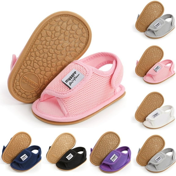 Utoimkio Baby Shoes Boys Girls First Walkers Soft Sole Mesh Breathable Non-Slip Comfort Toddler Prewalkers for 6-12 Months First Walkers